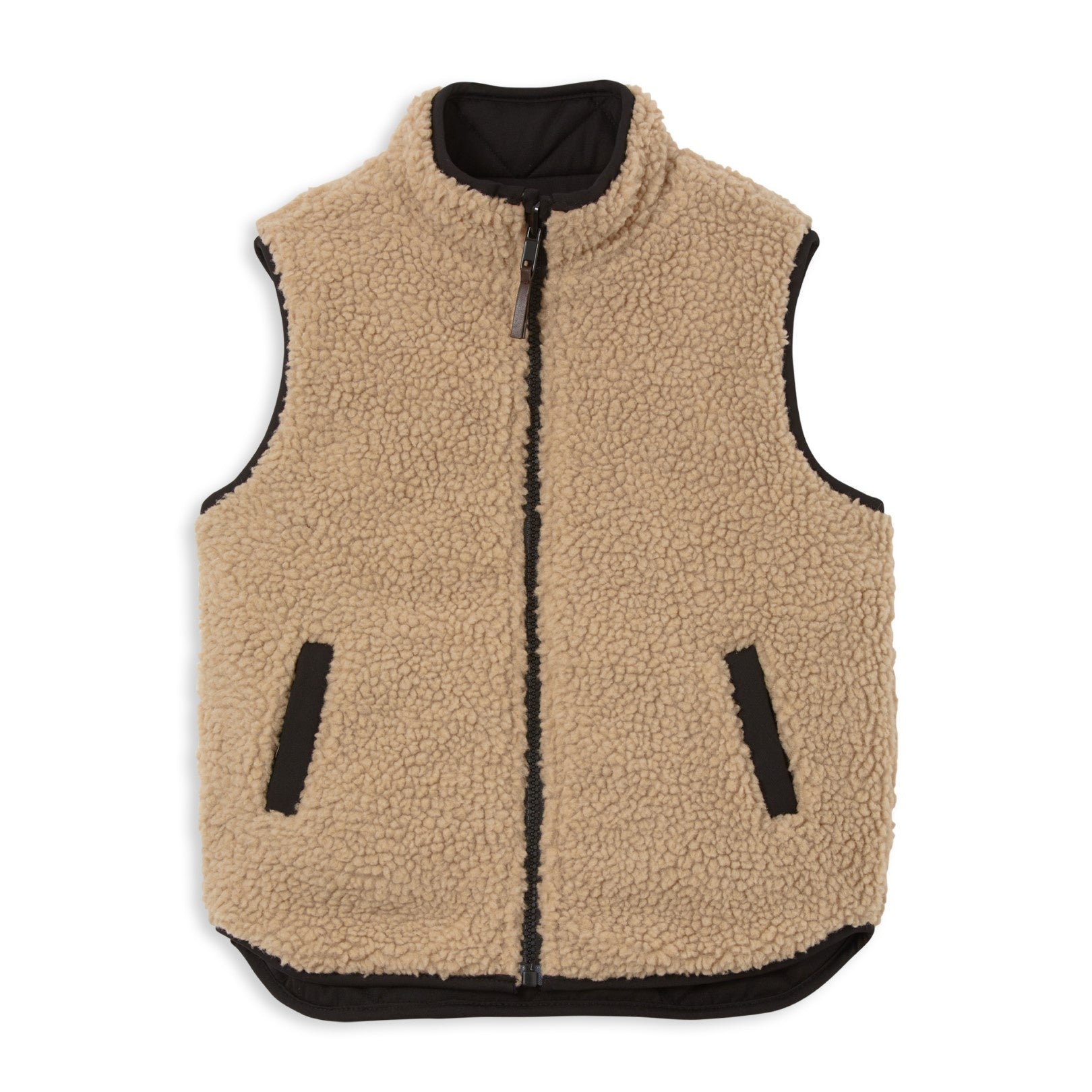 Reversible Sherpa Puffer Vest