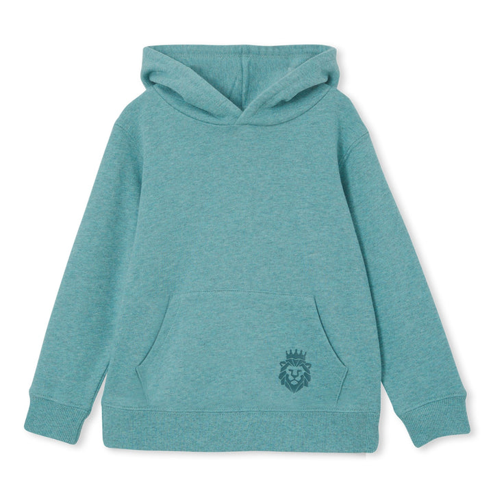 Milky Fleece Hood - Sage Green