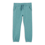 Milky Fleece Track Pant - Sage Green