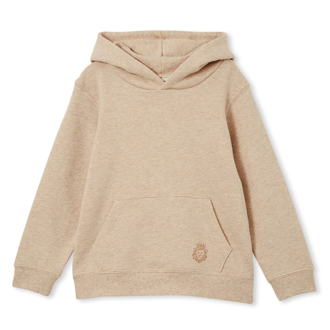 Milky Fleece Hood - True Natural