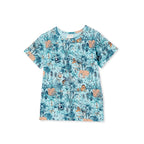 Milky Baby Jungle Tee - Blue Grass