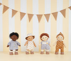 Dinkum Doll Daisy Dress - Cornflower Blue