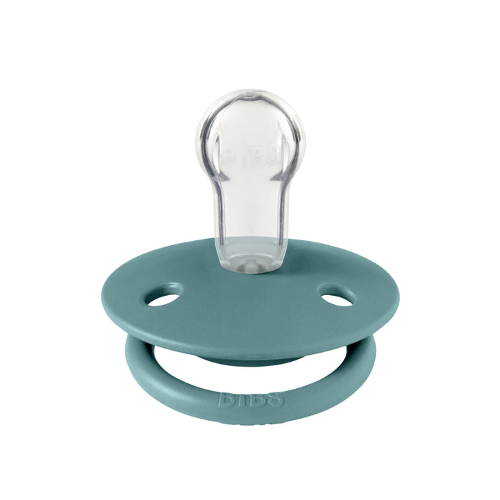 BIBS De Lux Silicone Pacifier 2 Pack - Nordic Mint/Island Sea