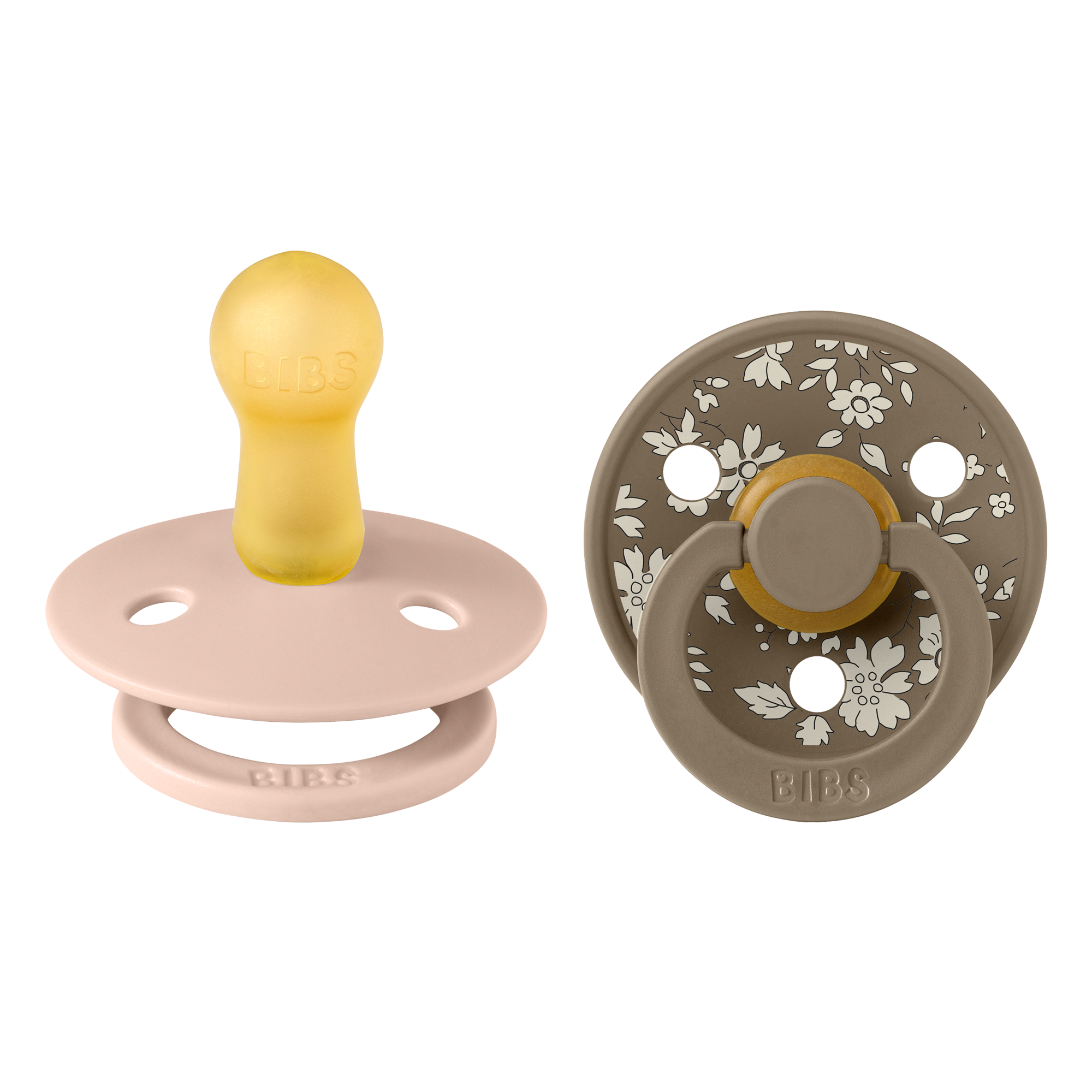 Liberty Colour Pacifier 2 Pack - Capel Blush/Dark Oak