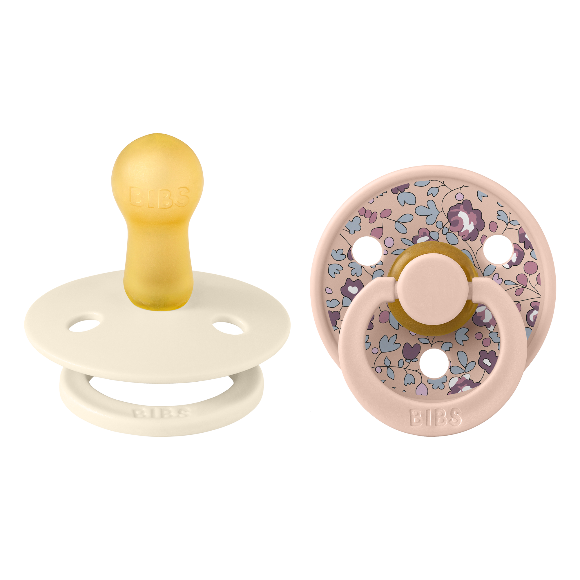 Liberty Colour Pacifier 2 Pack - Eloise Blush/Ivory