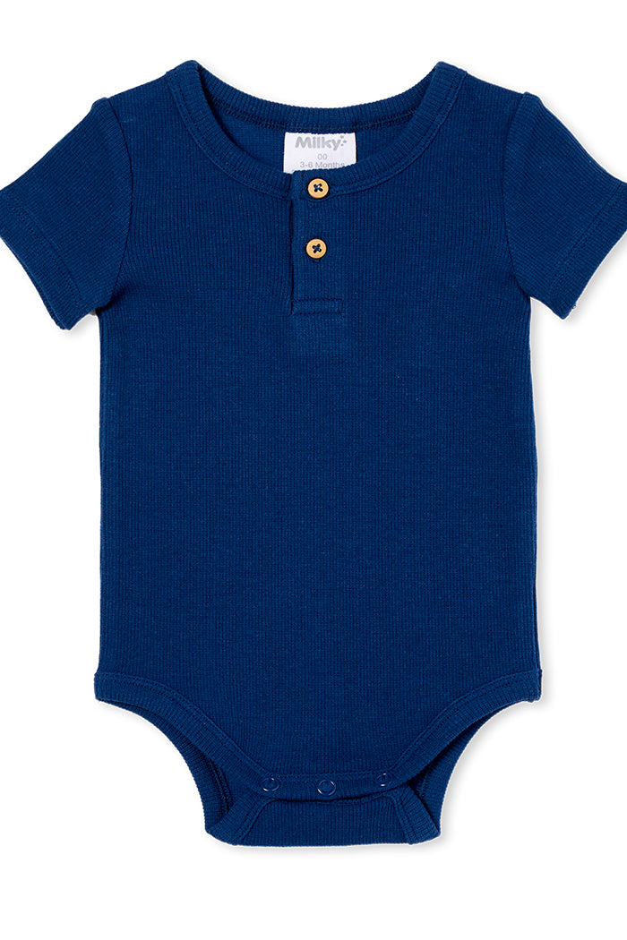Milky Baby Royal Rib Bubbysuit