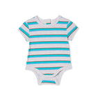Green Stripe Bubbysuit - Green