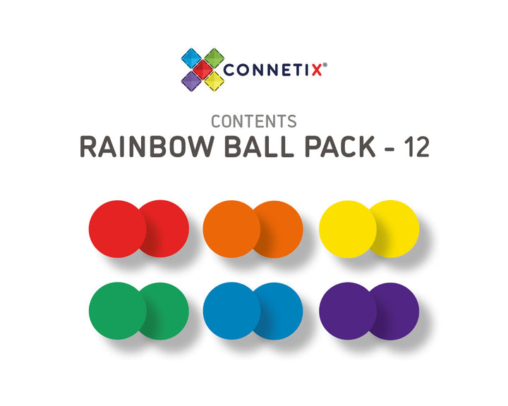 Connetix Tiles - 12 Piece Replacement Ball Pack
