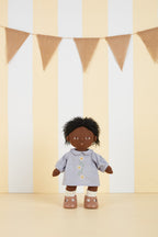 Dinkum Doll Daisy Dress - Cornflower Blue