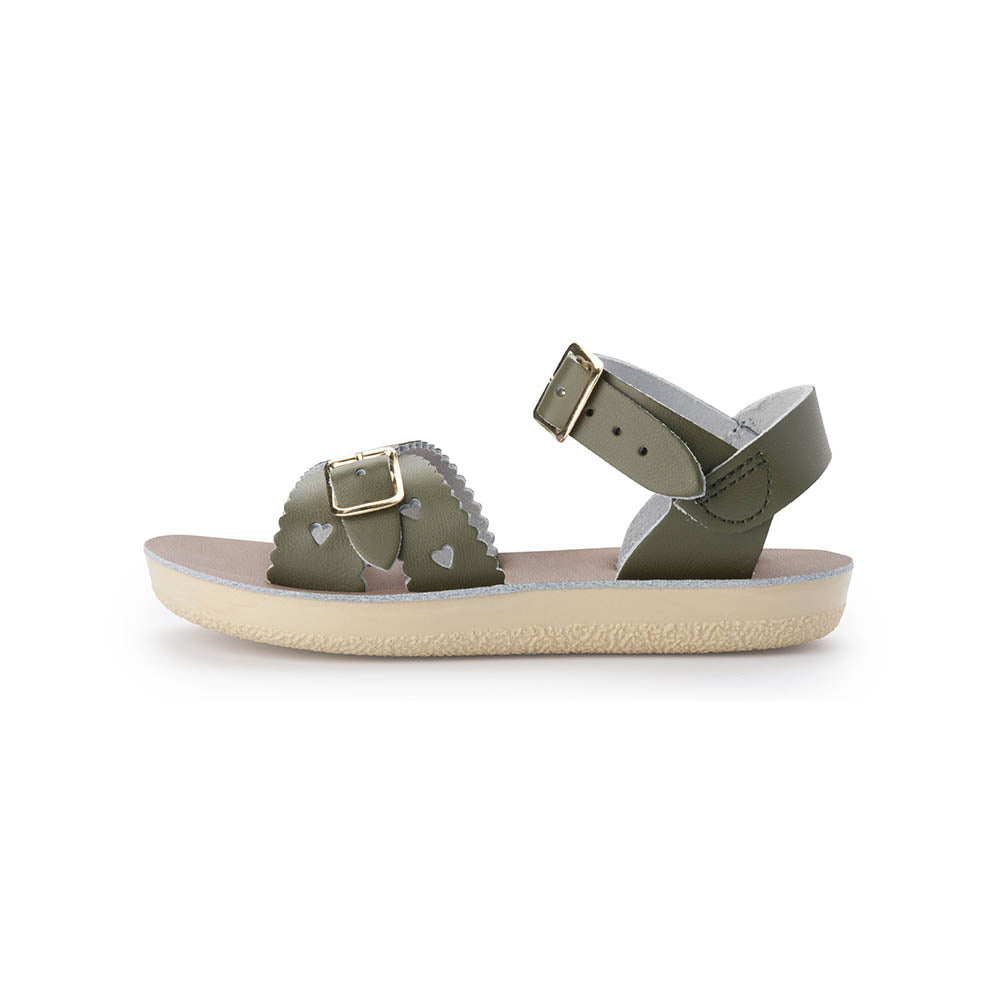 Saltwater Sandals Sun San Sweetheart - Olive