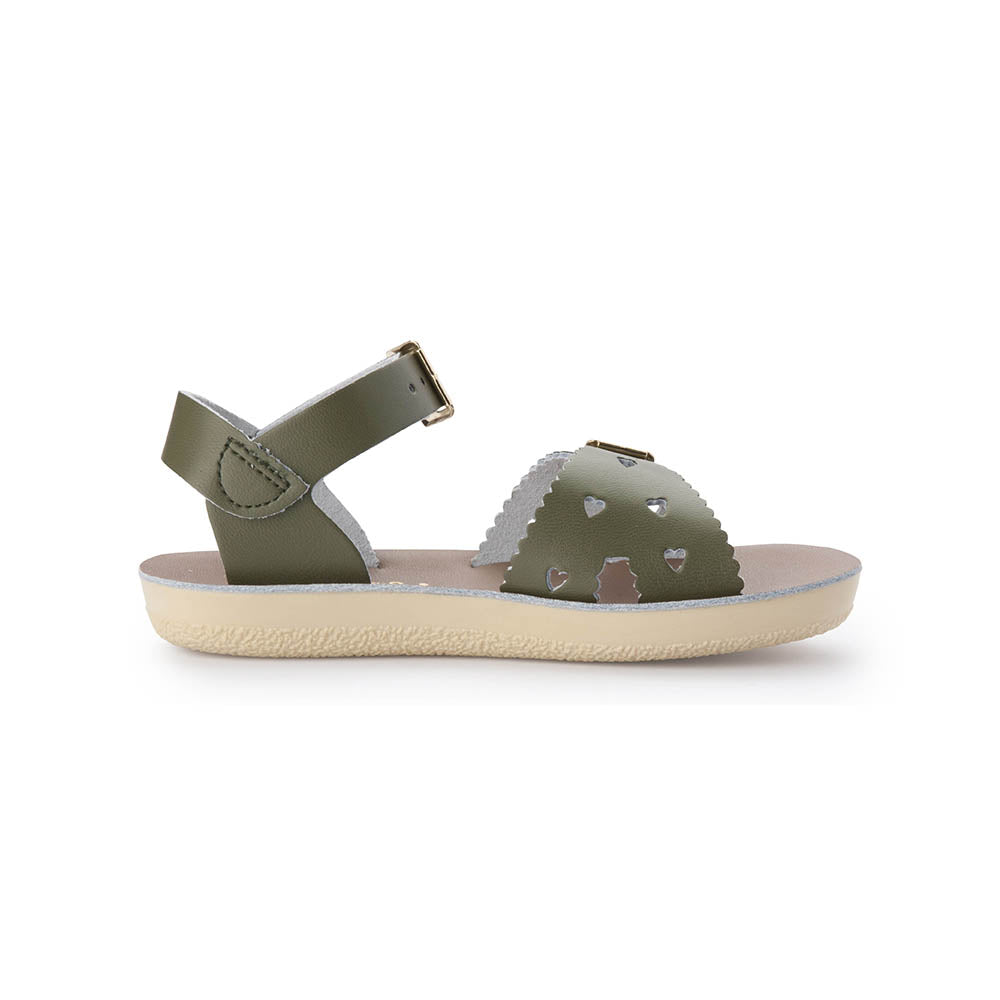 Saltwater Sandals Sun San Sweetheart - Olive