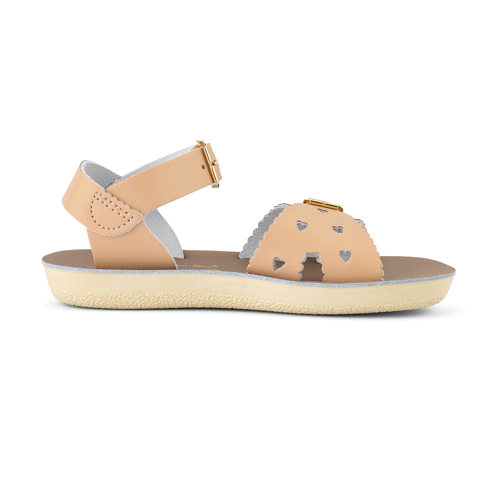 Saltwater Sandals Sun San Sweetheart - Latte