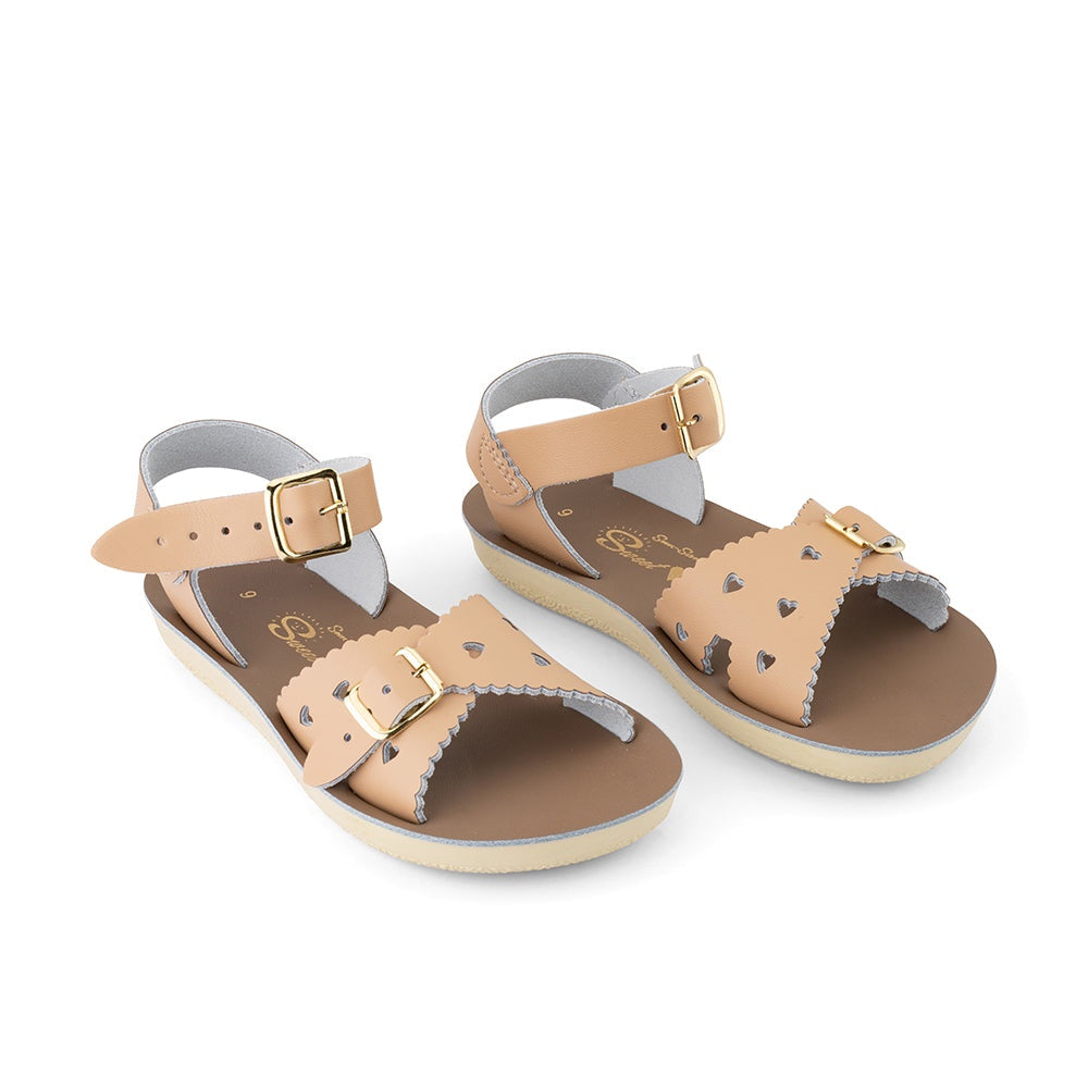 Saltwater Sandals Sun San Sweetheart - Latte