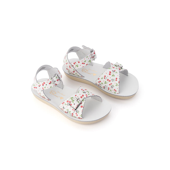 Saltwater Sandals Sun San Sweetheart - Cherry