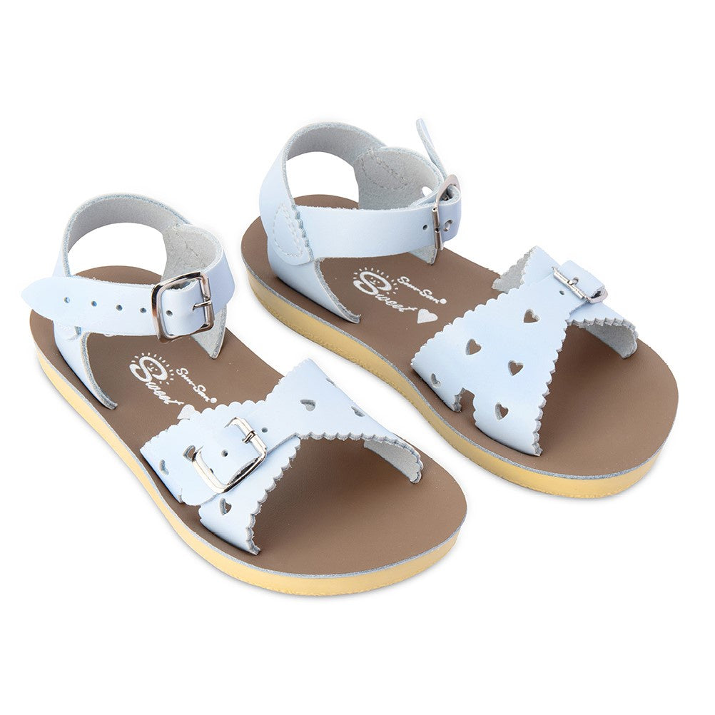 Saltwater Sandals Sun San Sweetheart - Light Blue