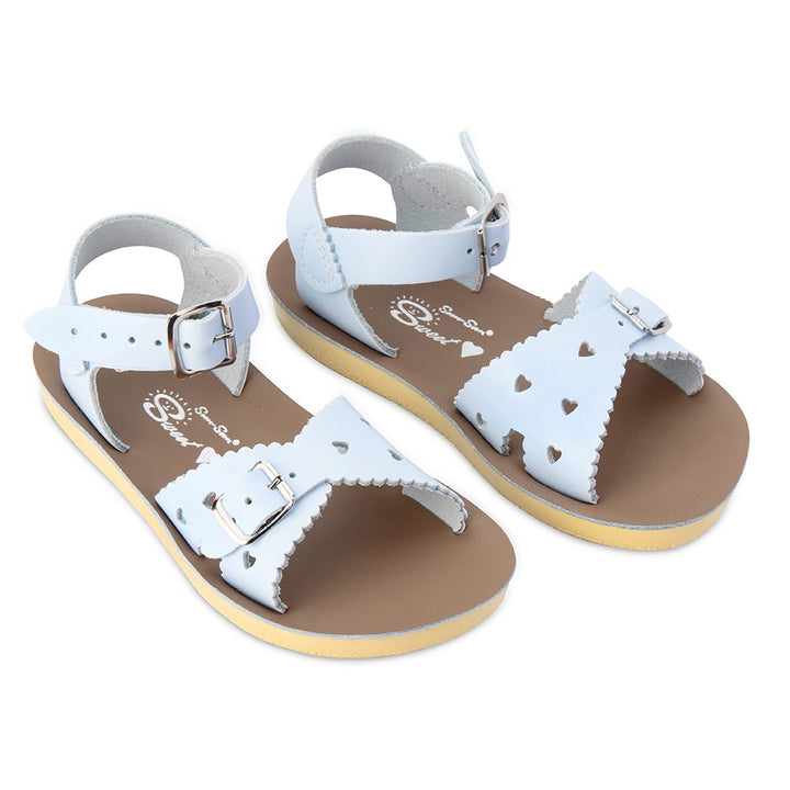 Saltwater Sandals Sun San Sweetheart - Light Blue