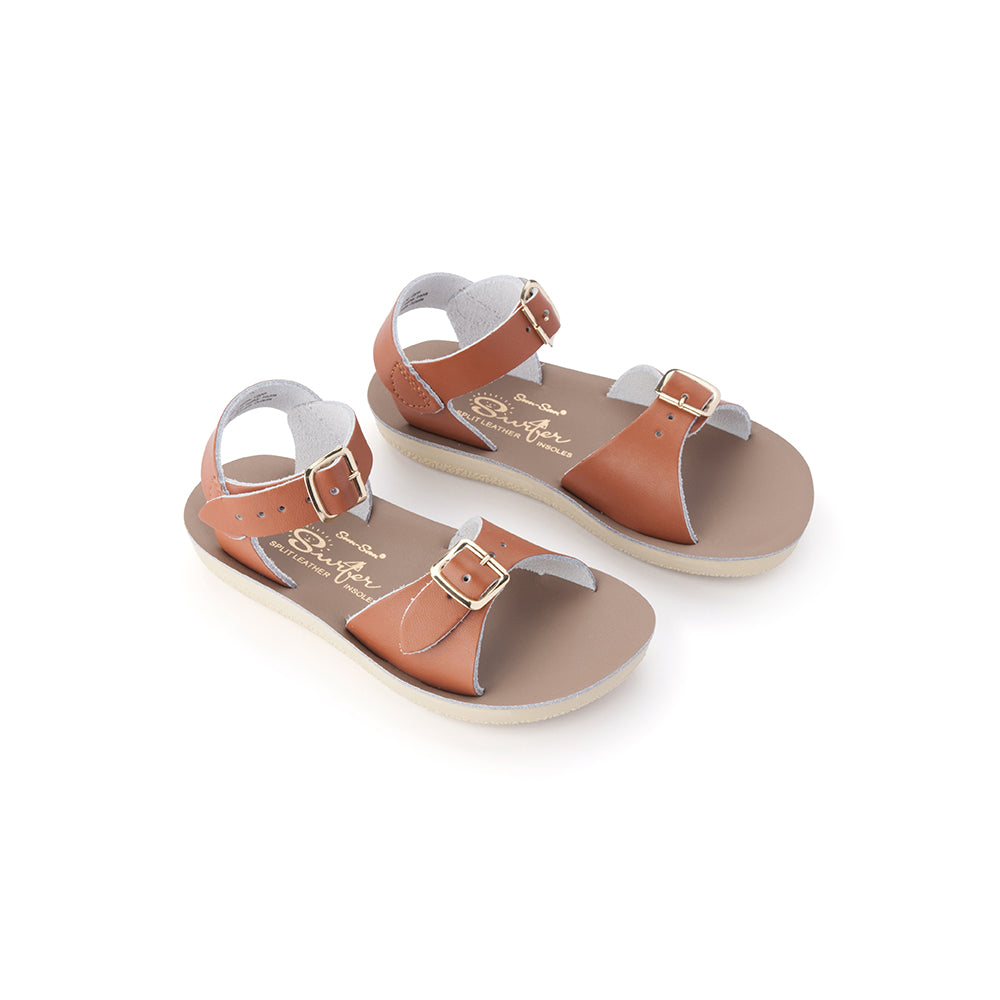 Saltwater Sandals Sun San Surfer - Tan