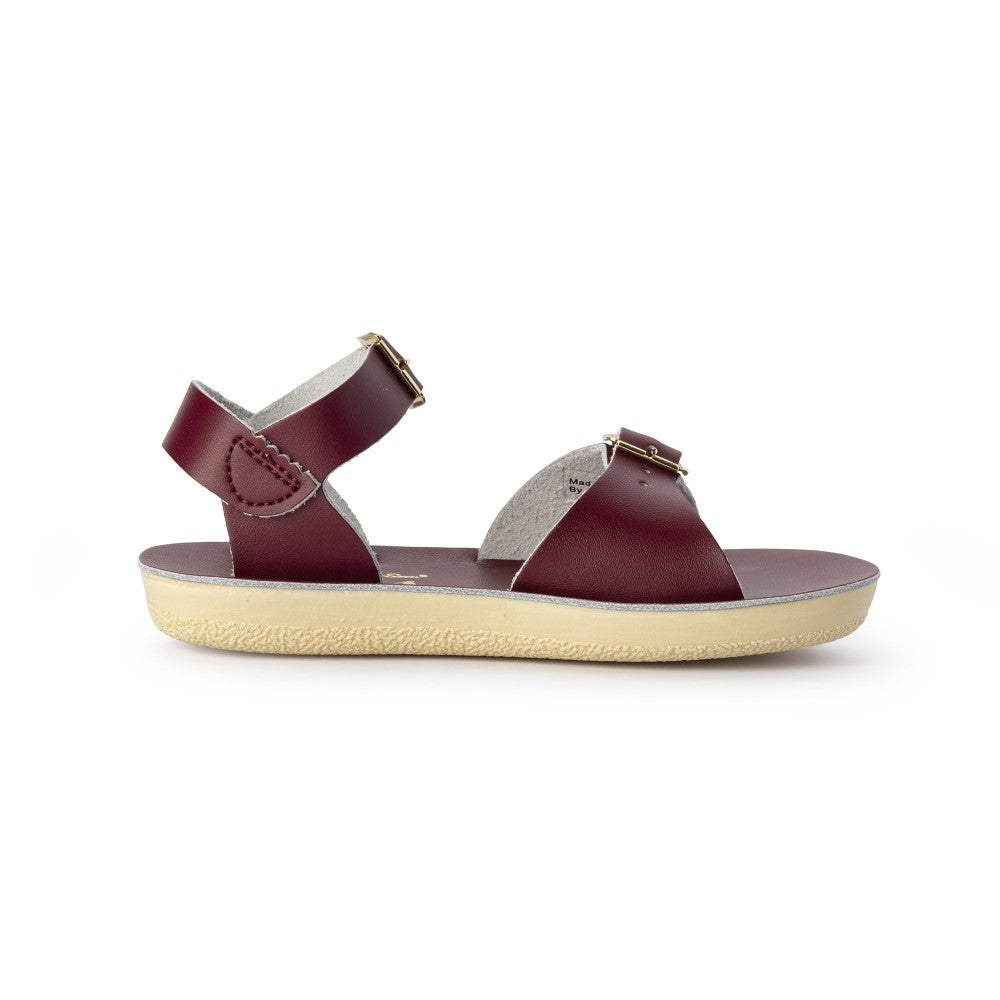 Saltwater Sandals Sun San Surfer - Claret
