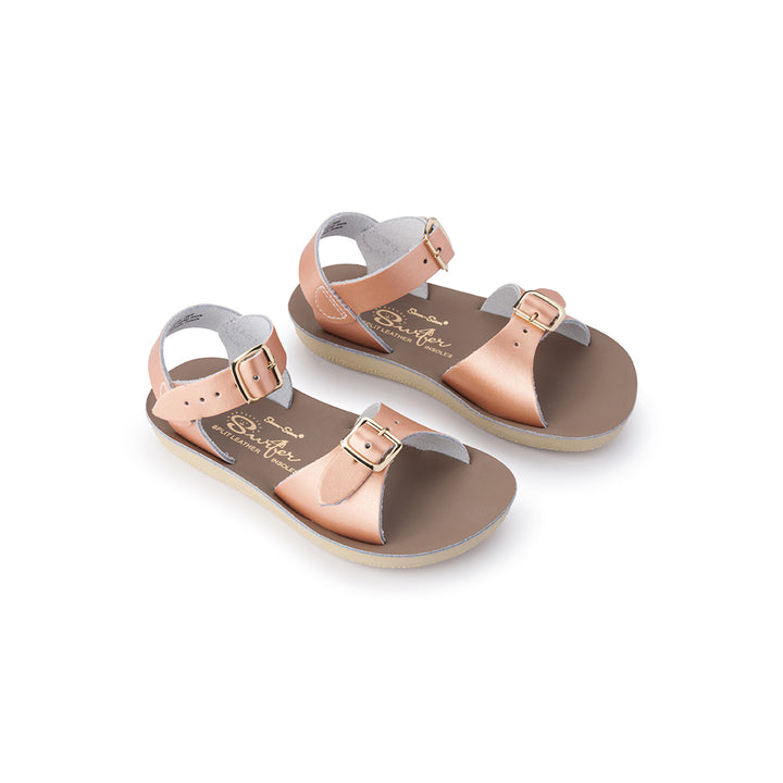 Saltwater Sandals Sun San Surfer - Rose Gold