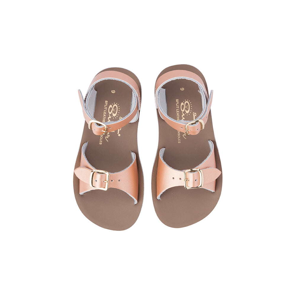 Saltwater Sandals Sun San Surfer - Rose Gold