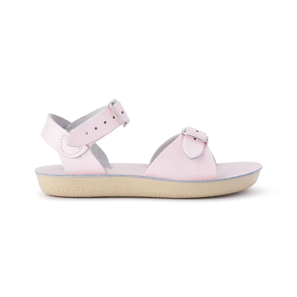 Pink saltwater sandals cheap