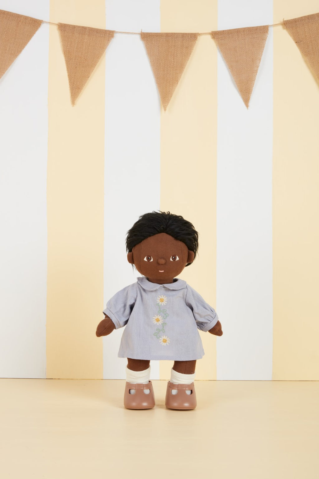 Dinkum Doll Daisy Dress - Cornflower Blue