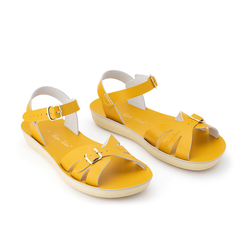 Saltwater Sandals Adults Sun San Boardwalk - Mustard