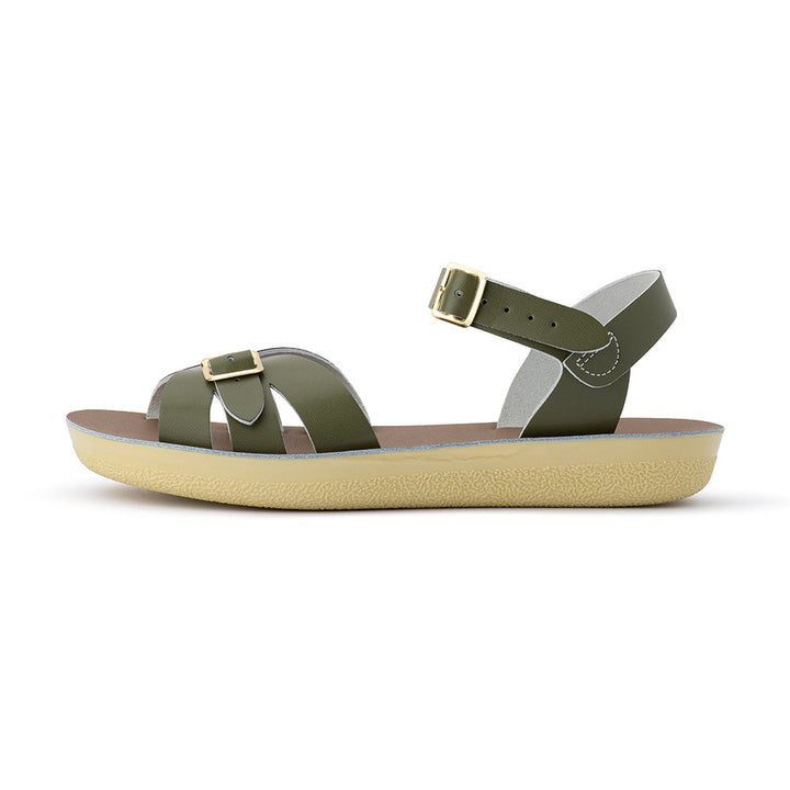 Saltwater Sandals Adults Sun San Boardwalk - Olive