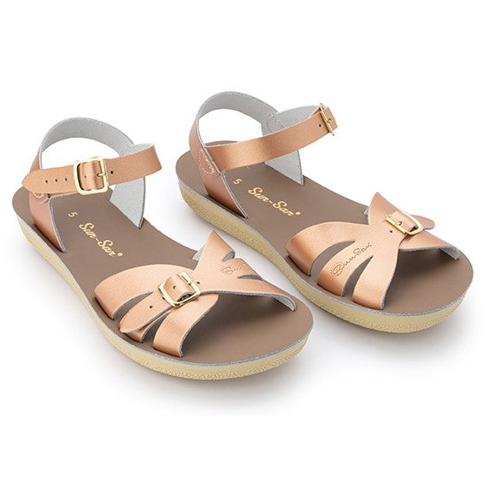 Saltwater Sandals Adults Sun San Boardwalk - Rose Gold