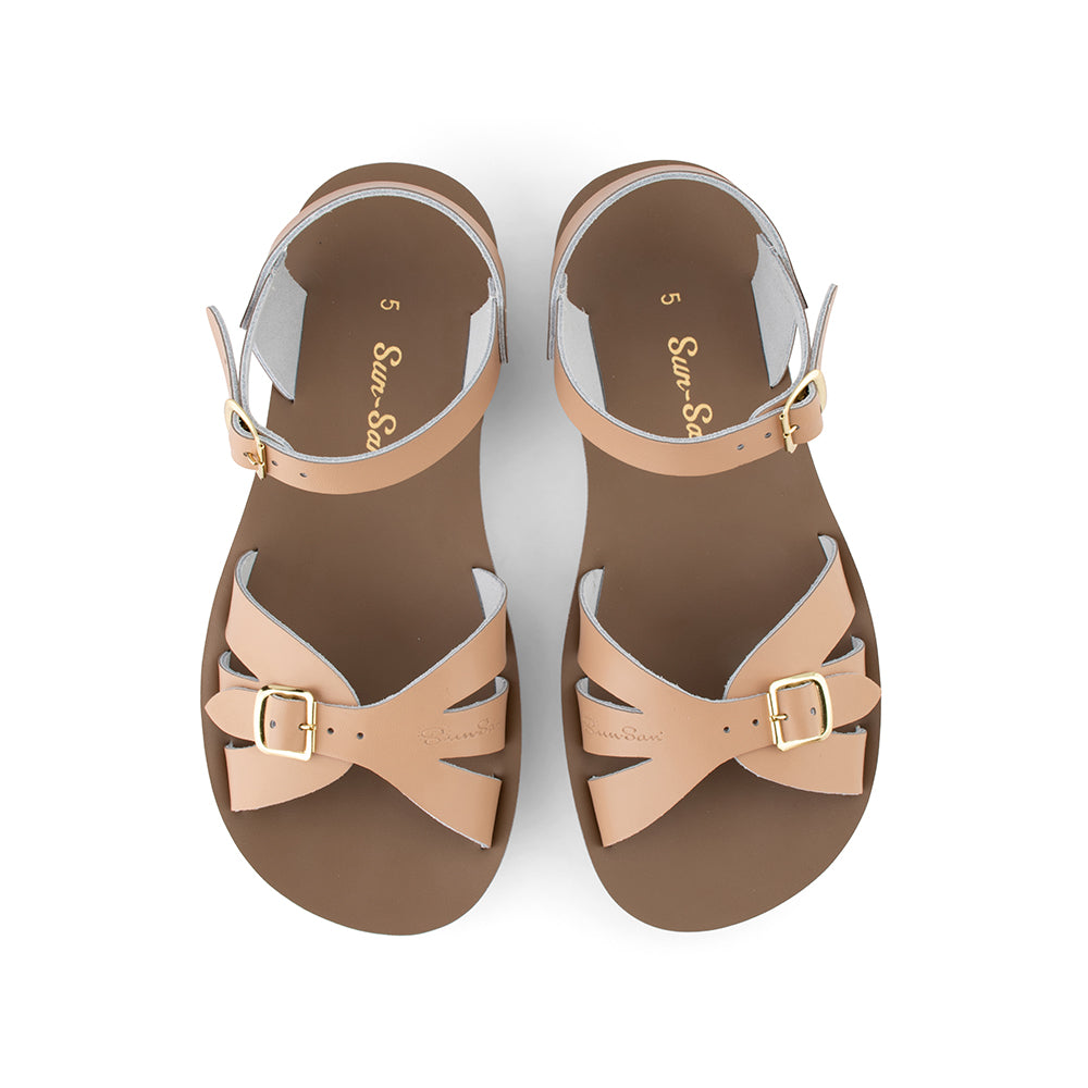 Saltwater Sandals Adults Sun San Boardwalk - Latte