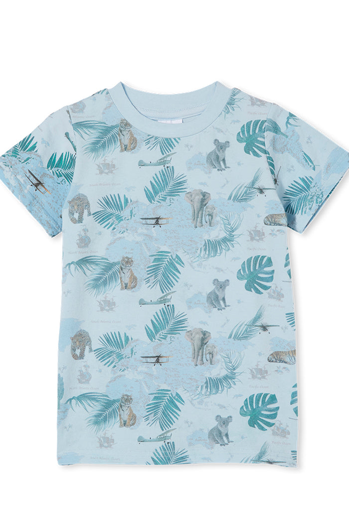Milky Around The World Tee