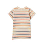Milky Baby Natural Stripe Tee - Natural