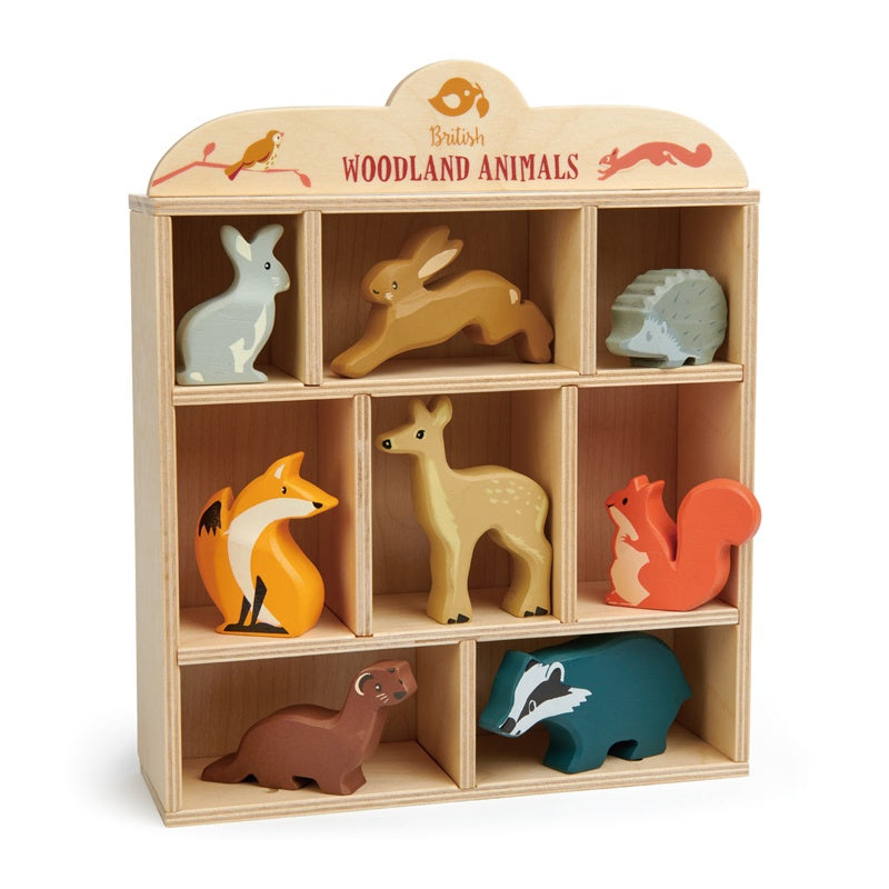 Wooden Woodland Animals Set