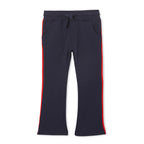 Milky Detail Track Pant - Navy