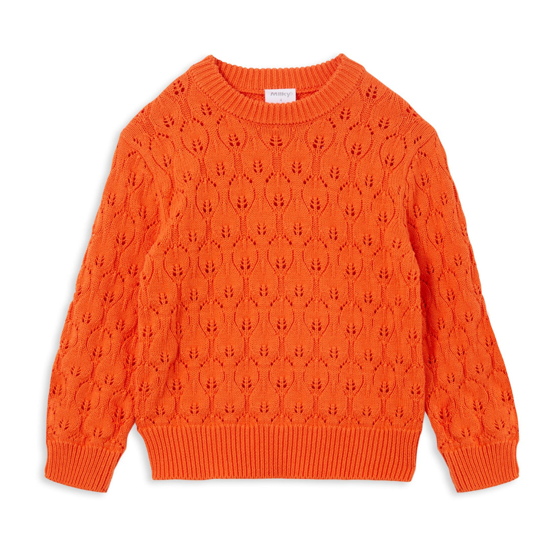 Milky Knit Jumper - Tangello