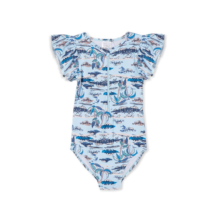 Milky Eden Swimsuit - Ice Blue