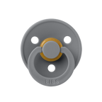 Pacifier 2 Pack - Round - Latex - Smoke