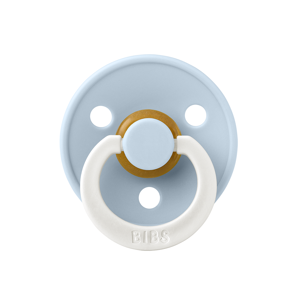 Colour GLOW Pacifier 2 Pack - Baby Blue