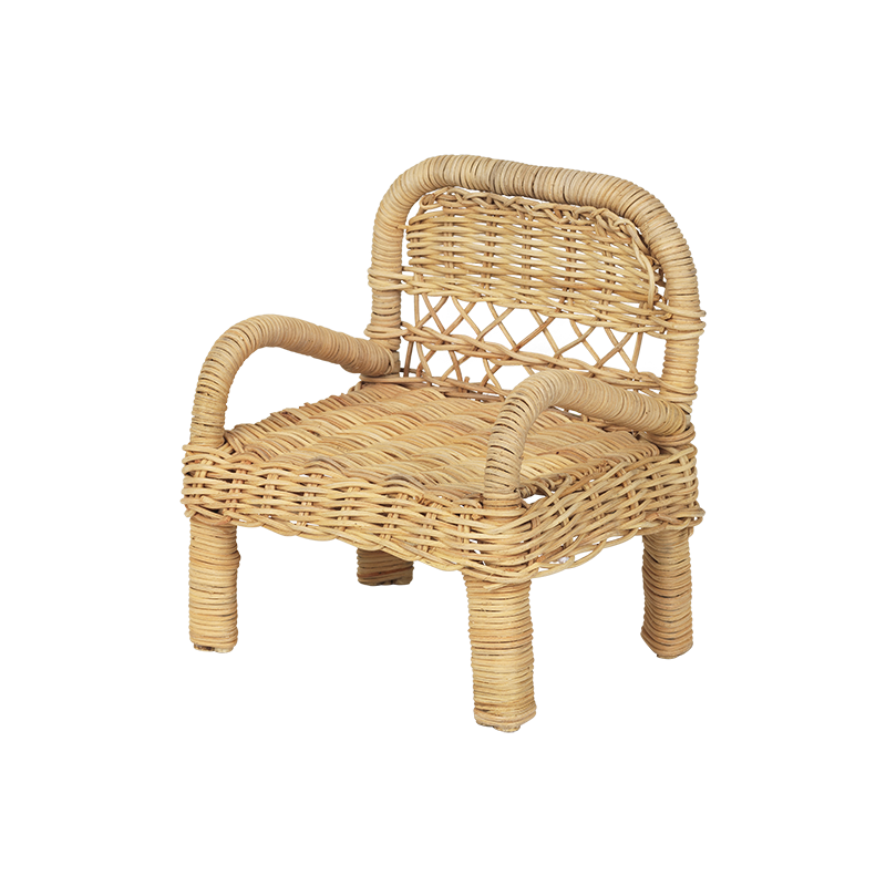 Doll Chair - Rattan