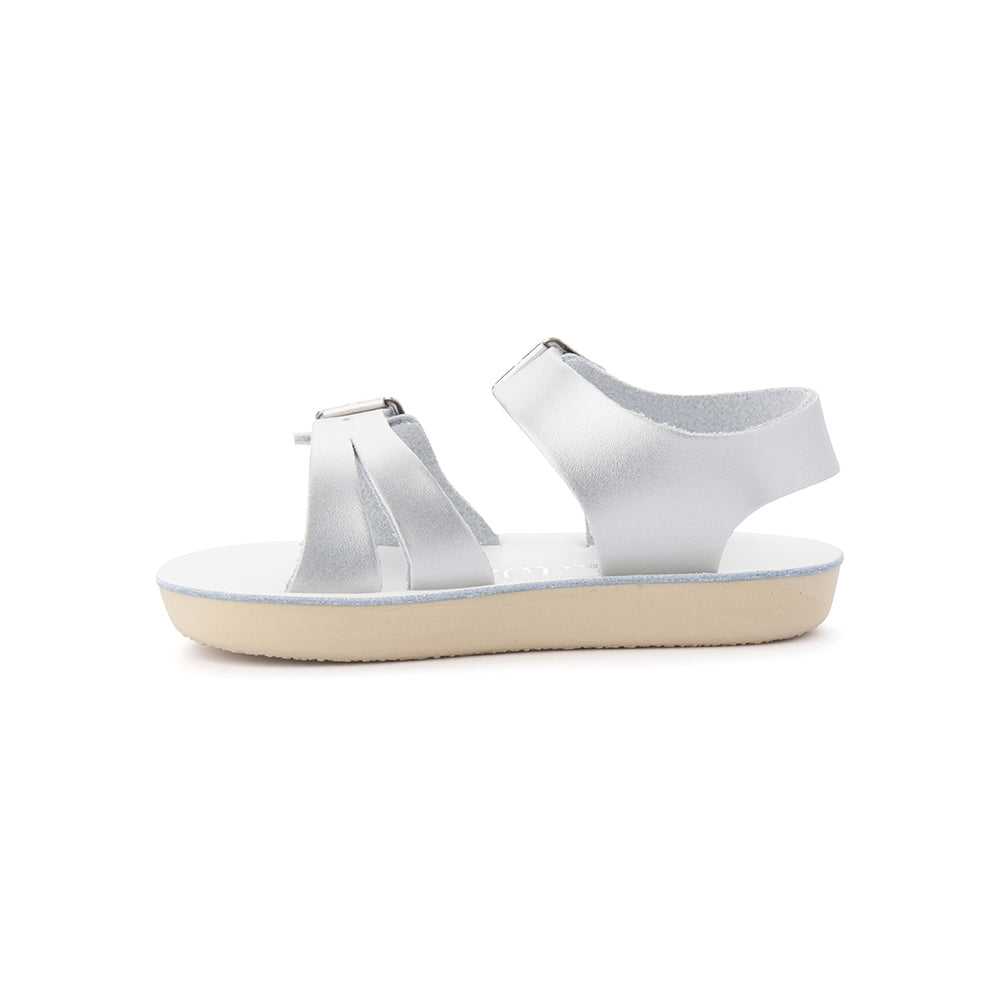 Saltwater Sandals Sun San Sea Wee - Silver