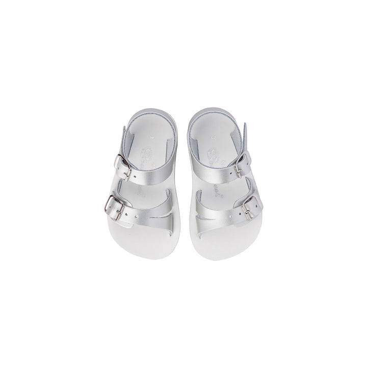 Saltwater Sandals Sun San Sea Wee - Silver