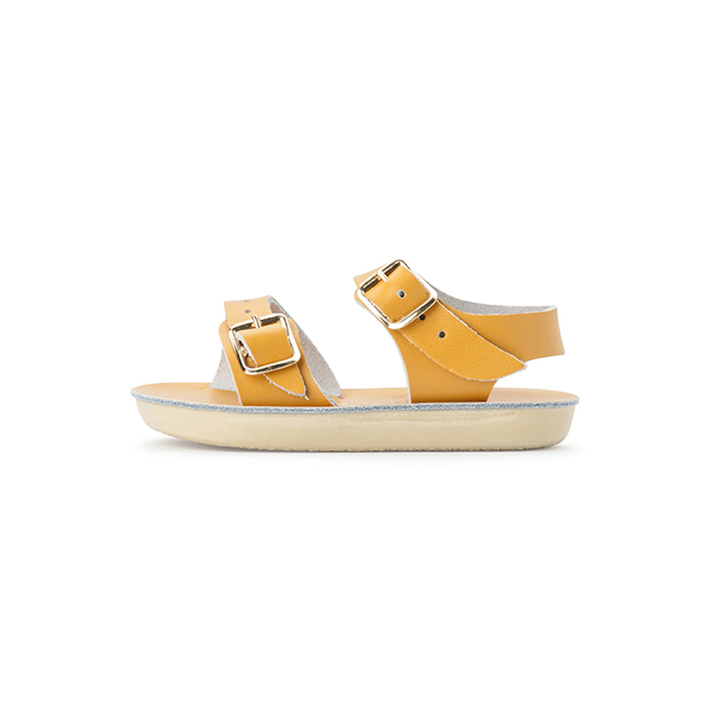 Saltwater Sandals Sun San Sea Wee - Mustard