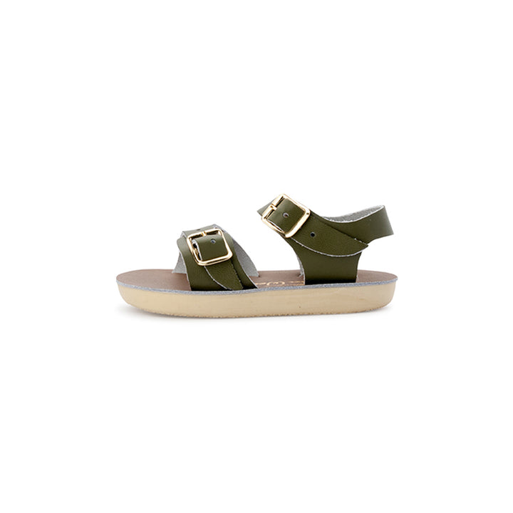 Saltwater Sandals Sun San Sea Wee - Olive