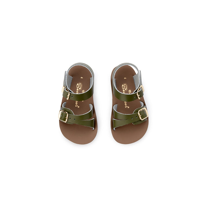 Saltwater Sandals Sun San Sea Wee - Olive