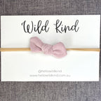 Ida Small Cord Bow - Lilac