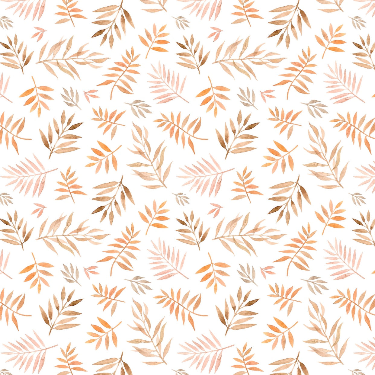 Baby Organic Cotton x Bamboo Swaddle - Autumn