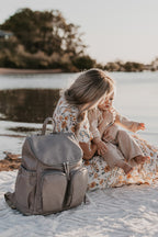 Nappy Backpack - Taupe