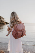 Nappy Backpack - Dusty Rose