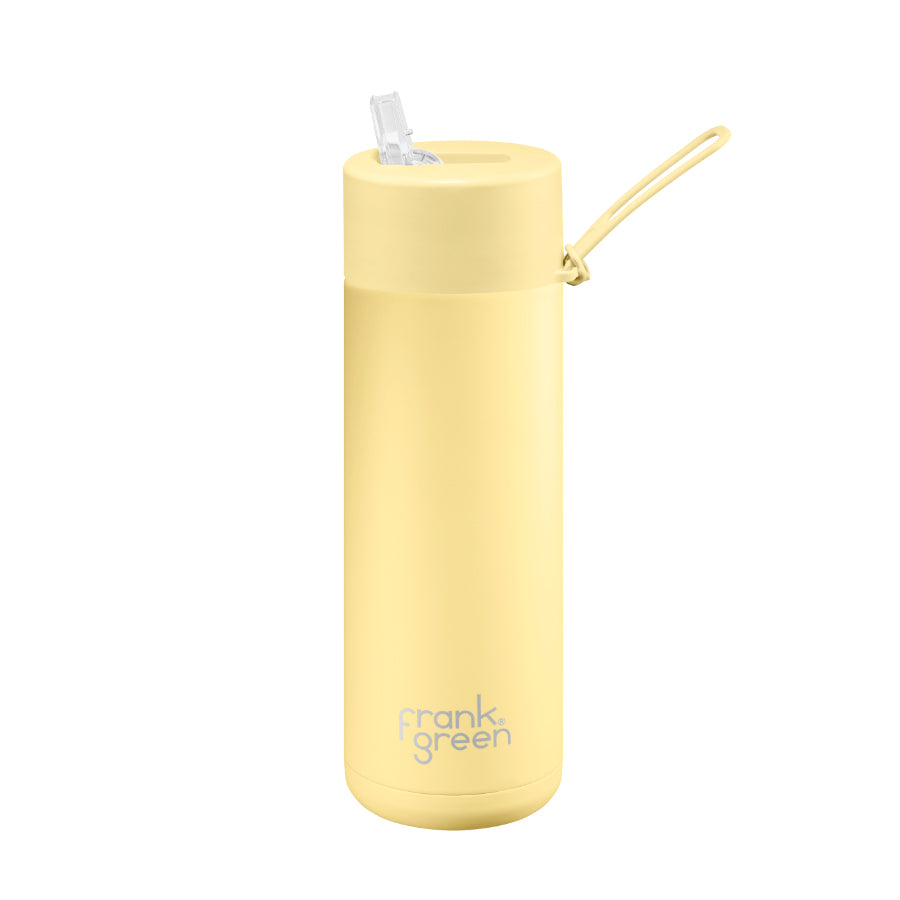 Frank Green Drink Bottle 595ml - Buttermilk