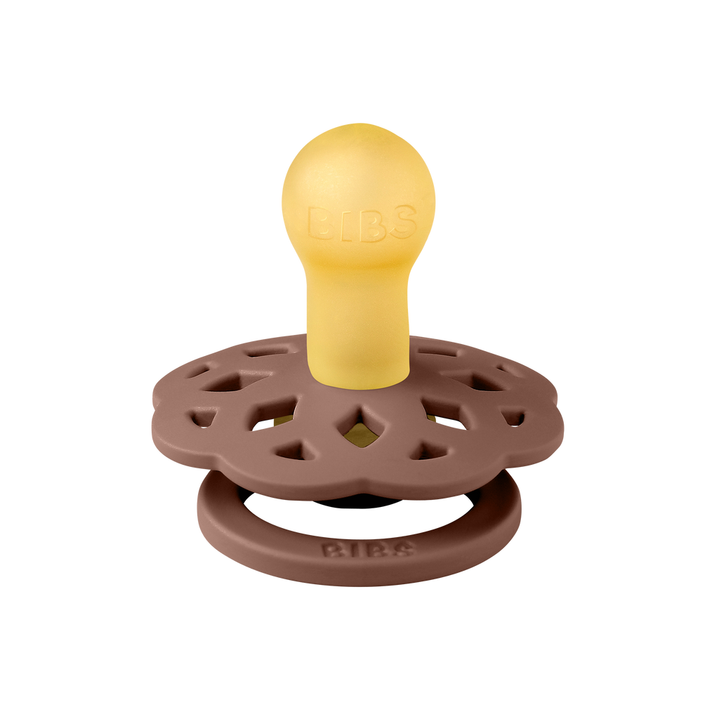 Boheme Pacifier 2 Pack - Woodchuck/Blush